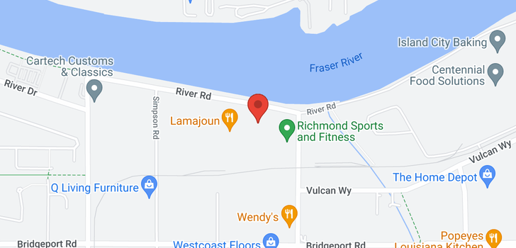 map of 110 11800 RIVER ROAD